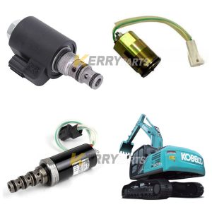 KOBELCO Excavator Parts Solenoid Valve