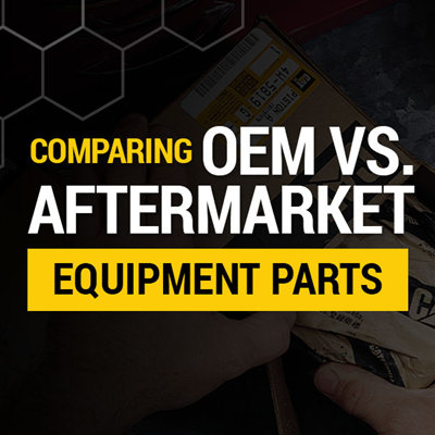 Side-by-side-comparison-of-genuine-and-aftermarket-excavator-parts-on-a-workbench
